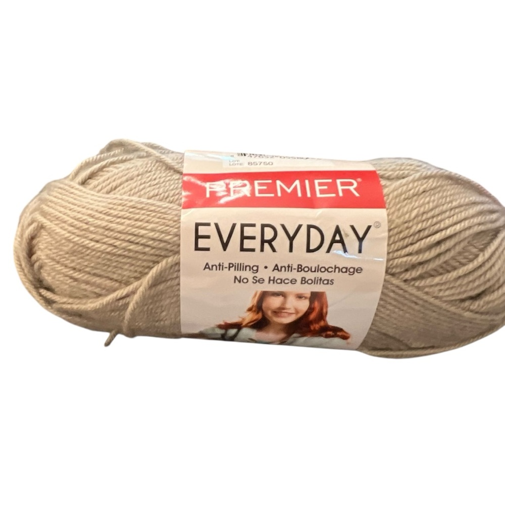 Premier Yarn Anti Pilling Color Chinchilla Acrylic Medium 4 NEW‎ Neutral Classic